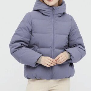 Uniqlo Seamless Down Parka | Purple S
